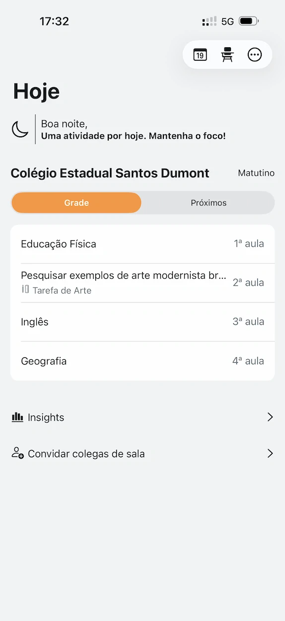 Student Agenda