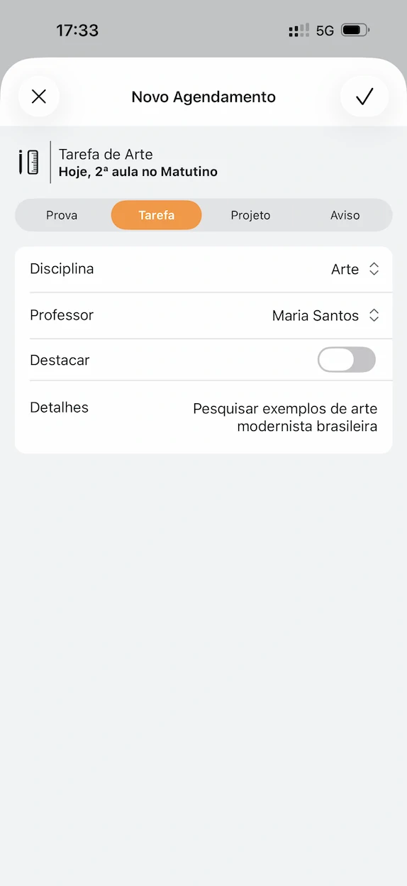 Student Agenda