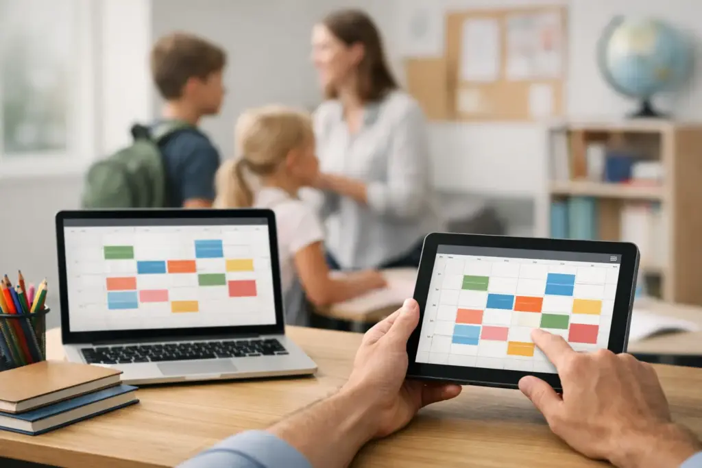 Saiba como o calendário escolar digital melhora a organização da escola, reduz conflitos e dá mais visibilidade à rotina acadêmica diária.