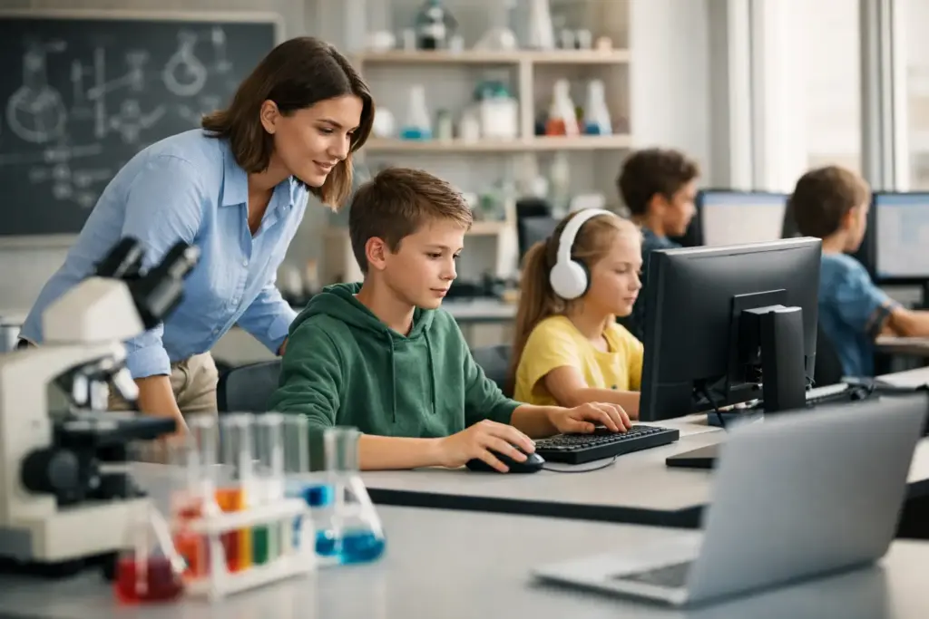 School Laboratory Management in Practice