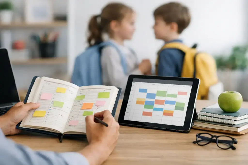 School Schedule Management Without Conflict