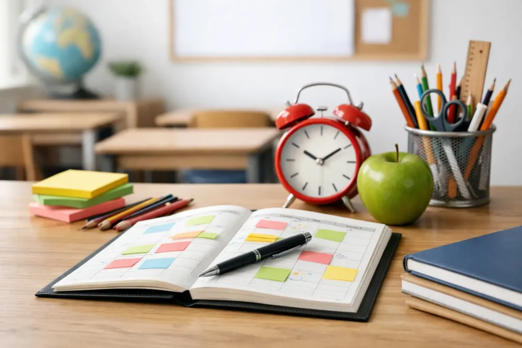 Agenda escolar para organizar a rotina da escola