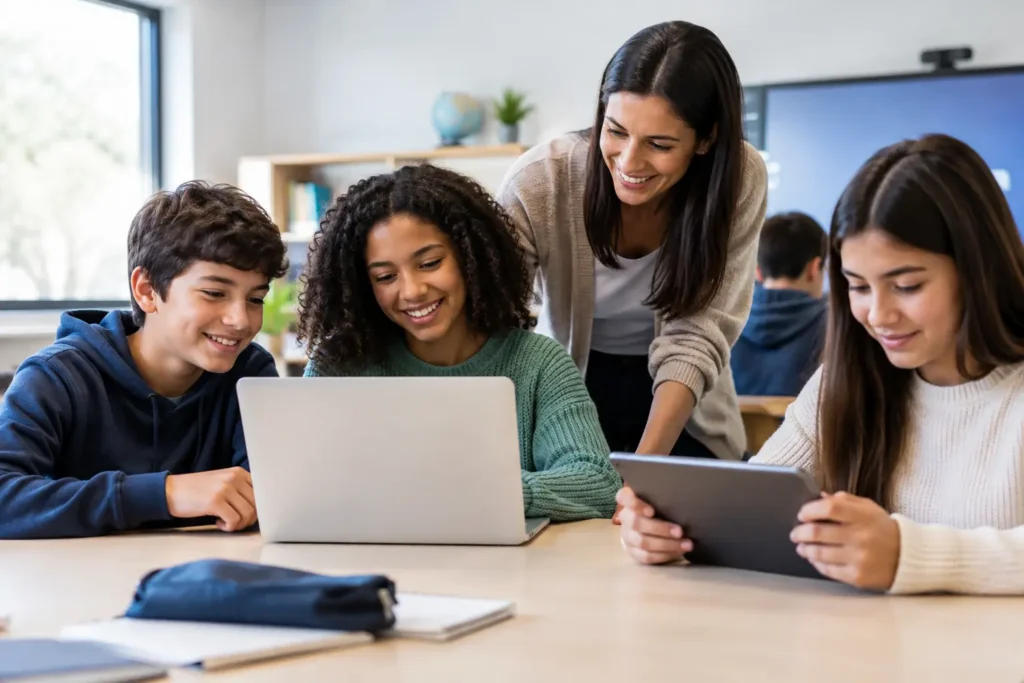 Educação conectada para organizar a escola